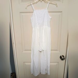 Art Class White Eyelet Top L-10/12